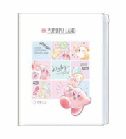 星のカービィ ファスナー付き6ポケットクリアファイル【アイスクリーム】Kirby SHINY POP